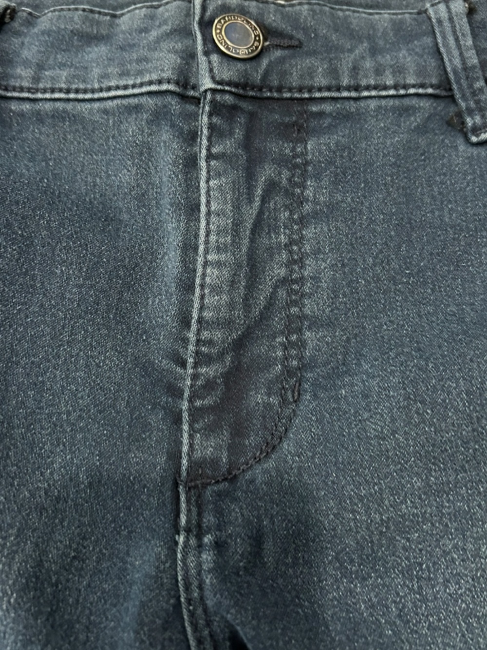 Bandolino Women’s Blue Denim Straight Amy Jeans Size 10 - Picture 5 of 8